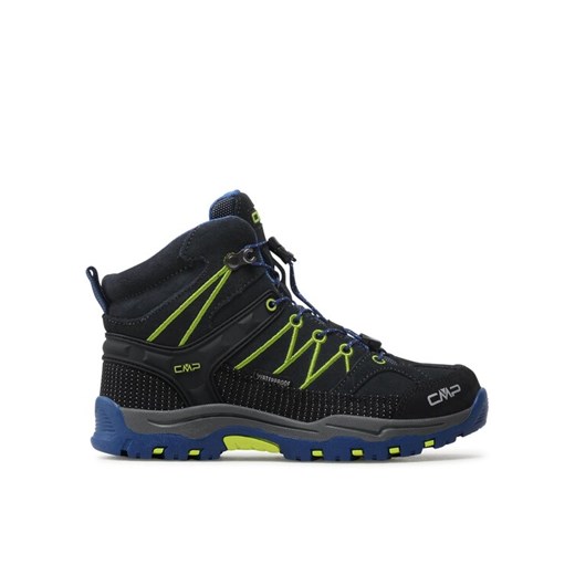 CMP Trekkingi Kids Rigel Mid Trekking Shoe Wp 3Q12944 Granatowy ze sklepu MODIVO w kategorii Buty trekkingowe dziecięce - zdjęcie 182739283