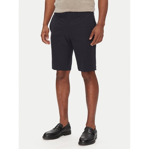 BOSS Szorty materiałowe S_Commuter_10.5 Inch 50540337 Granatowy Slim Fit ze sklepu MODIVO w kategorii Spodenki męskie - zdjęcie 182739320