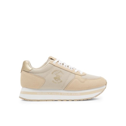 Beverly Hills Polo Club Sneakersy BHPC042W Beżowy ze sklepu MODIVO w kategorii Buty sportowe damskie - zdjęcie 182739334