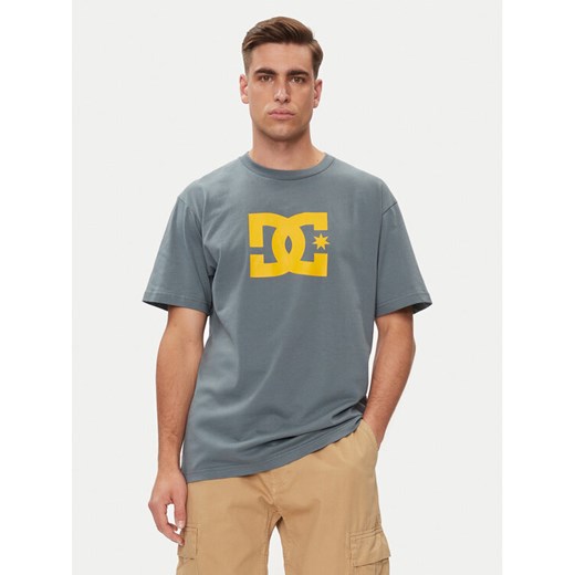 DC T-Shirt Dc Star Hss ADYZT05373 Szary Regular Fit ze sklepu MODIVO w kategorii T-shirty męskie - zdjęcie 182739343