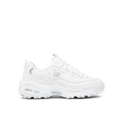 Skechers Sneakersy Play On 11949/WSL Biały ze sklepu MODIVO w kategorii Buty sportowe damskie - zdjęcie 182739372