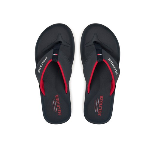 Tommy Hilfiger Japonki Padded Comfort Hilfiger B Sandal FM0FM05440 Granatowy ze sklepu MODIVO w kategorii Klapki męskie - zdjęcie 182739392