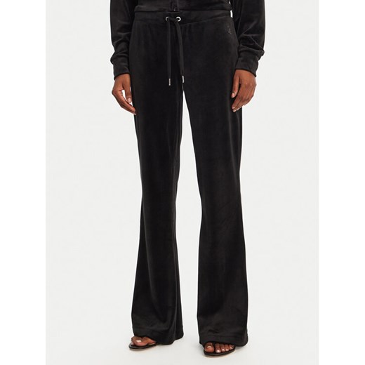 Juicy Couture Spodnie dresowe Christine JCWBJ125304 Czarny Flared Leg ze sklepu MODIVO w kategorii Spodnie damskie - zdjęcie 182739503