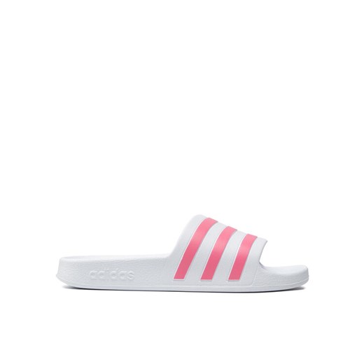 adidas Klapki adilette Aqua GZ5237 Biały ze sklepu MODIVO w kategorii Klapki damskie - zdjęcie 182739524