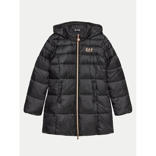 EA7 Emporio Armani Kurtka zimowa 6DFK01 FNGPZ 0210 Czarny Regular Fit ze sklepu MODIVO w kategorii Kurtki chłopięce - zdjęcie 182739560