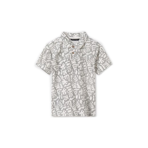 Mayoral Polo 6130 Szary Regular Fit ze sklepu MODIVO w kategorii T-shirty chłopięce - zdjęcie 182739580
