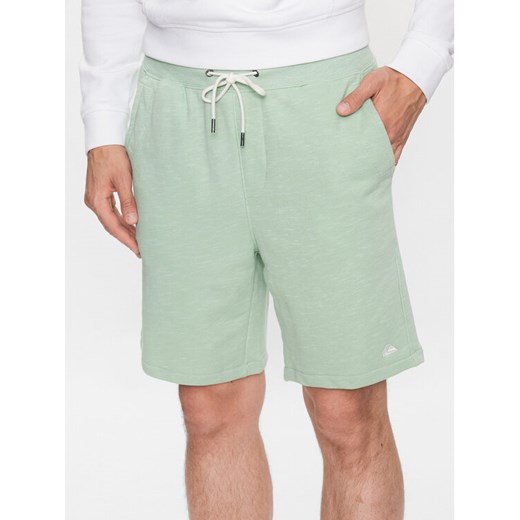 Quiksilver Szorty sportowe Bayrise EQYFB03322 Zielony Regular Fit ze sklepu MODIVO w kategorii Spodenki męskie - zdjęcie 182739641