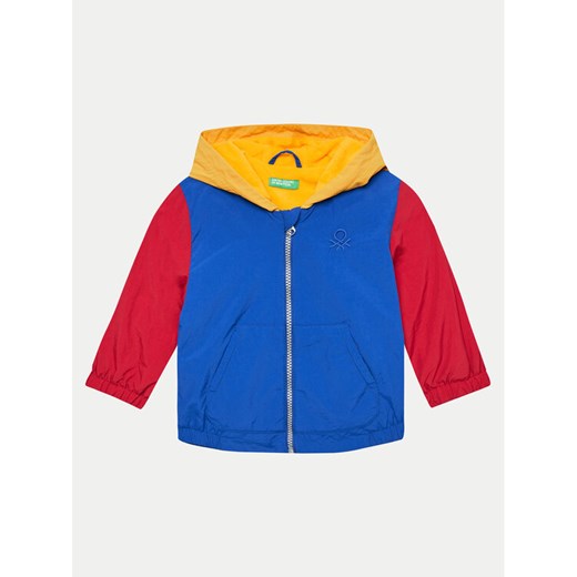 United Colors Of Benetton Kurtka przejściowa 2IGGGN01L Kolorowy Regular Fit ze sklepu MODIVO w kategorii Kurtki chłopięce - zdjęcie 182739824