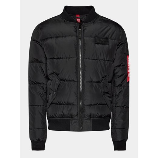 Alpha Industries Kurtka zimowa Ma-1 Puffer Bomber 138116 Czarny Regular Fit ze sklepu MODIVO w kategorii Kurtki męskie - zdjęcie 182739832