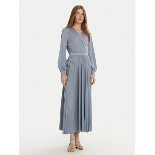Marella Sukienka dzianinowa Cascia 2513621091 Niebieski Regular Fit ze sklepu MODIVO w kategorii Sukienki - zdjęcie 182739851