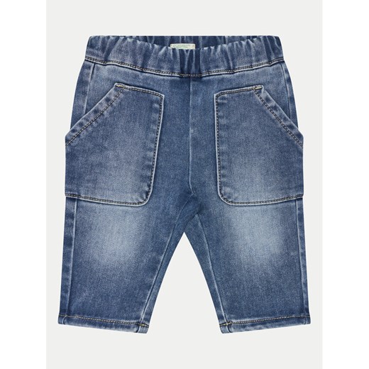 United Colors Of Benetton Jeansy 4MAGAF01A Niebieski Regular Fit ze sklepu MODIVO w kategorii Spodnie i półśpiochy - zdjęcie 182739931