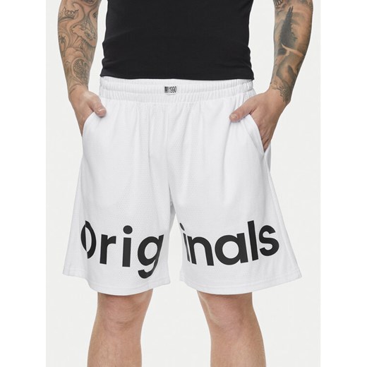 Jack&Jones Szorty sportowe Chicago 12253130 Biały Loose Fit ze sklepu MODIVO w kategorii Spodenki męskie - zdjęcie 182739933