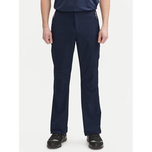 Aulp Spodnie outdoor Tamar Granatowy Regular Fit ze sklepu MODIVO w kategorii Spodnie męskie - zdjęcie 182739941