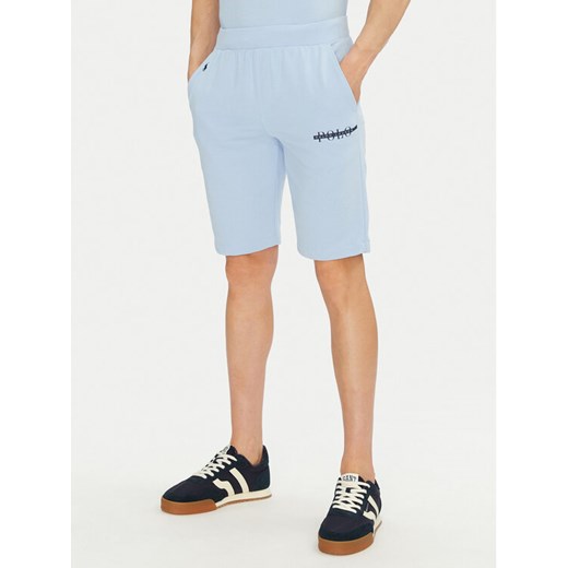 Polo Ralph Lauren Szorty sportowe 714966107002 Niebieski Regular Fit ze sklepu MODIVO w kategorii Spodenki męskie - zdjęcie 182739944