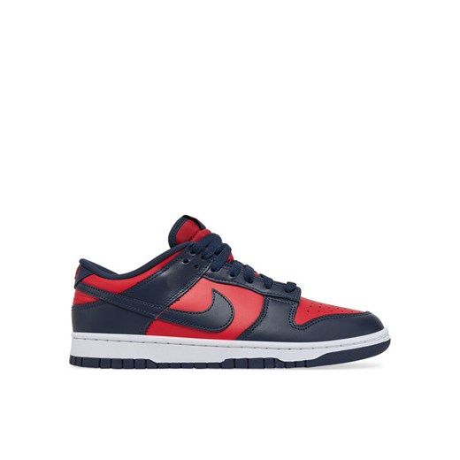 Nike Sneakersy Dunk Low Retro DV0833 601 Czerwony ze sklepu MODIVO w kategorii Buty sportowe męskie - zdjęcie 182739953