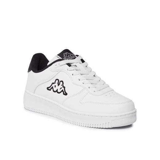 Kappa Sneakersy LOGO MASERTA KID 33154HW-A7Z Biały ze sklepu MODIVO w kategorii Buty sportowe damskie - zdjęcie 182739994
