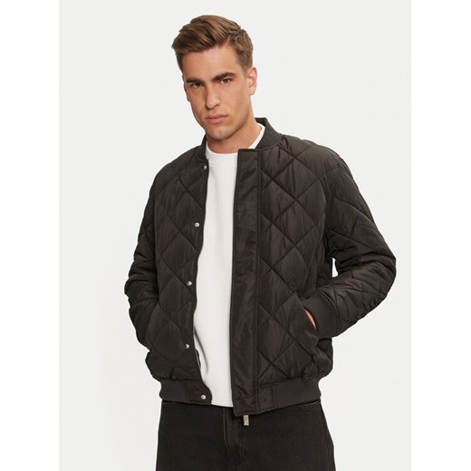Richmond X Kurtka bomber Rendina UMA24114PI Czarny Regular Fit ze sklepu MODIVO w kategorii Kurtki męskie - zdjęcie 182740001