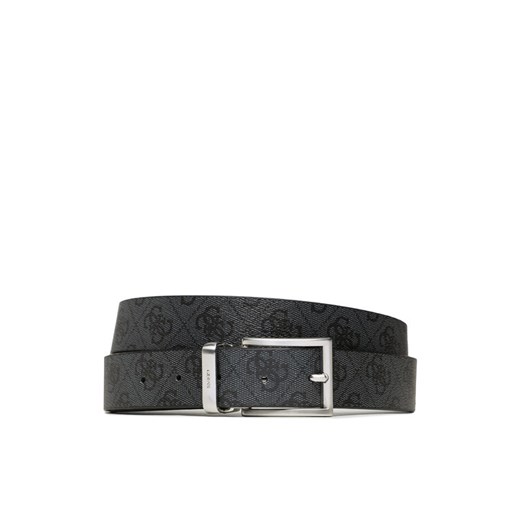 Guess Pasek Męski Vezzola Belts BM7541 LEA35 Czarny ze sklepu MODIVO w kategorii Paski męskie - zdjęcie 182740030