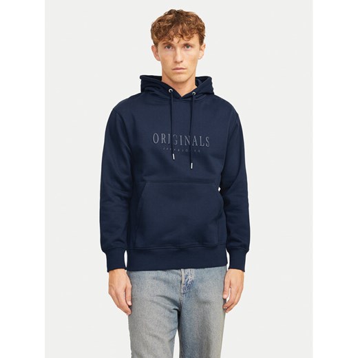 Jack&Jones Bluza Frederiksberg 12262811 Granatowy Regular Fit ze sklepu MODIVO w kategorii Bluzy męskie - zdjęcie 182740060