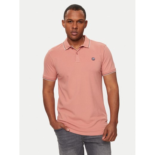 Petrol Industries Polo M-1040-POL900 Różowy Regular Fit ze sklepu MODIVO w kategorii T-shirty męskie - zdjęcie 182740061