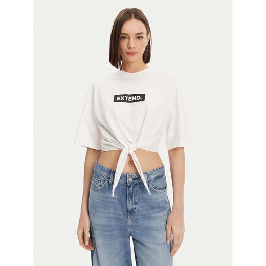 ONLY T-Shirt Serena 15343356 Biały Regular Fit ze sklepu MODIVO w kategorii Bluzki damskie - zdjęcie 182740102