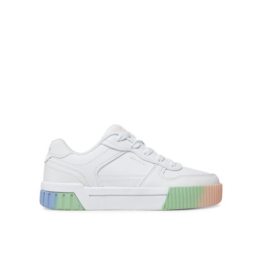 Skechers Sneakersy Jade 310890L Biały ze sklepu MODIVO w kategorii Buty sportowe dziecięce - zdjęcie 182740122
