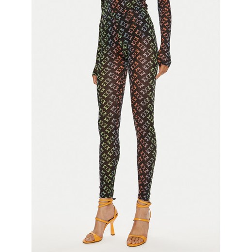 Pinko Legginsy Ginseng 100246 A1ZY Czarny Slim Fit ze sklepu MODIVO w kategorii Spodnie damskie - zdjęcie 182740184