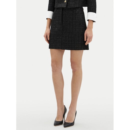 Motivi Spódnica mini 1155Q000957N Czarny Regular Fit ze sklepu MODIVO w kategorii Spódnice - zdjęcie 182740211