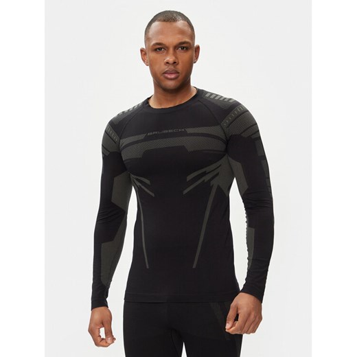 Brubeck Bielizna termoaktywna górna LS1570M Czarny Slim Fit ze sklepu MODIVO w kategorii Bielizna termoaktywna męska - zdjęcie 182740220