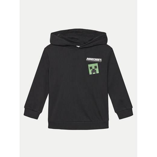 NAME IT Bluza Jacot MINECRAFT 13238540 Czarny Regular Fit ze sklepu MODIVO w kategorii Bluzy chłopięce - zdjęcie 182740303