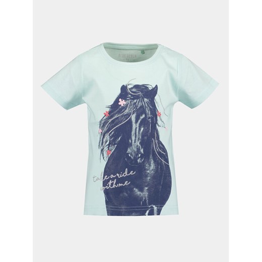 Blue Seven T-Shirt 702303 X Niebieski Regular Fit ze sklepu MODIVO w kategorii Bluzki dziewczęce - zdjęcie 182740362