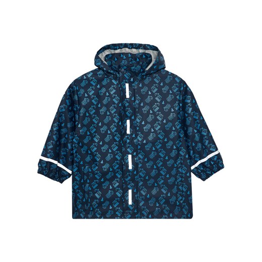 Playshoes Kurtka przeciwdeszczowa 408533 D Granatowy Regular Fit ze sklepu MODIVO w kategorii Kurtki chłopięce - zdjęcie 182740372