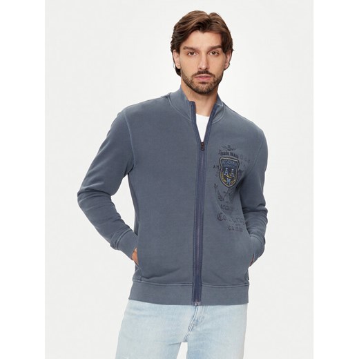 Aeronautica Militare Bluza 242FE1926F560 Niebieski Regular Fit ze sklepu MODIVO w kategorii Bluzy męskie - zdjęcie 182740373