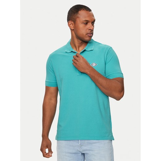 Replay Polo M3070A.000.22696M Niebieski Regular Fit ze sklepu MODIVO w kategorii T-shirty męskie - zdjęcie 182740444