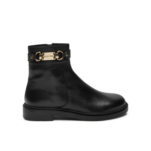 See By Chloé Botki Signature SB43034A Czarny ze sklepu MODIVO w kategorii Botki - zdjęcie 182740483