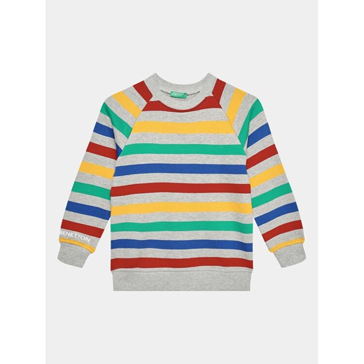 United Colors Of Benetton Bluza 36PLC10DE Kolorowy Regular Fit ze sklepu MODIVO w kategorii Bluzy chłopięce - zdjęcie 182740540