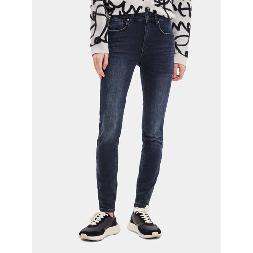 Desigual Jeansy 23WWDD10 Granatowy Slim Fit ze sklepu MODIVO w kategorii Jeansy damskie - zdjęcie 182740590