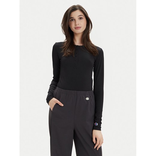 Champion Body 117350 Czarny Skinny Fit ze sklepu MODIVO w kategorii Bluzki damskie - zdjęcie 182740591