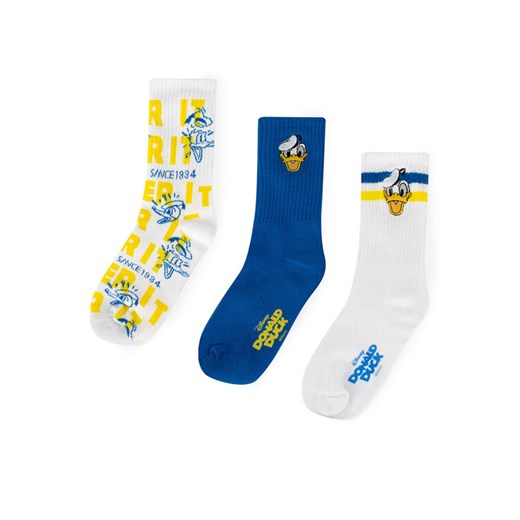 Mickey&Friends Zestaw 2 par wysokich skarpet dziecięcych ACCCS-SS24-317DSTC Granatowy ze sklepu MODIVO w kategorii Skarpetki dziecięce - zdjęcie 182740632