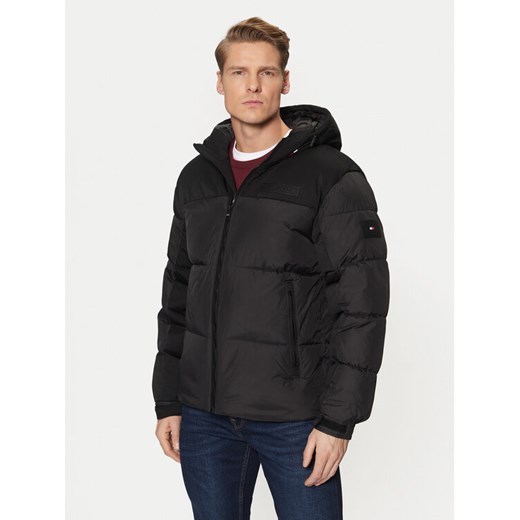 Tommy Hilfiger Kurtka zimowa New York MW0MW32771 Czarny Regular Fit ze sklepu MODIVO w kategorii Kurtki męskie - zdjęcie 182740661