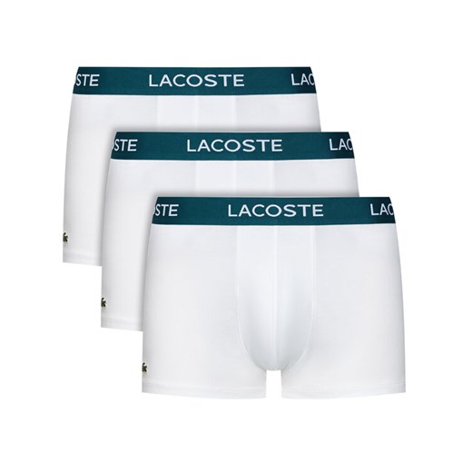 Lacoste Komplet 3 par bokserek 5H3389 Biały ze sklepu MODIVO w kategorii Majtki męskie - zdjęcie 182740711