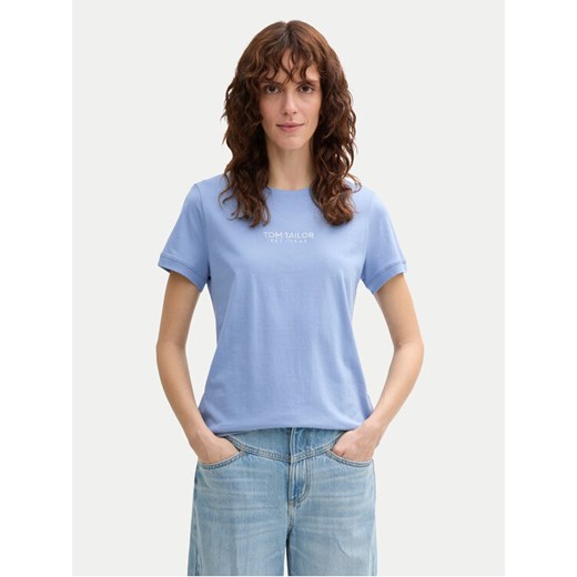Tom Tailor T-Shirt 1045543 Niebieski Regular Fit ze sklepu MODIVO w kategorii Bluzki damskie - zdjęcie 182740783