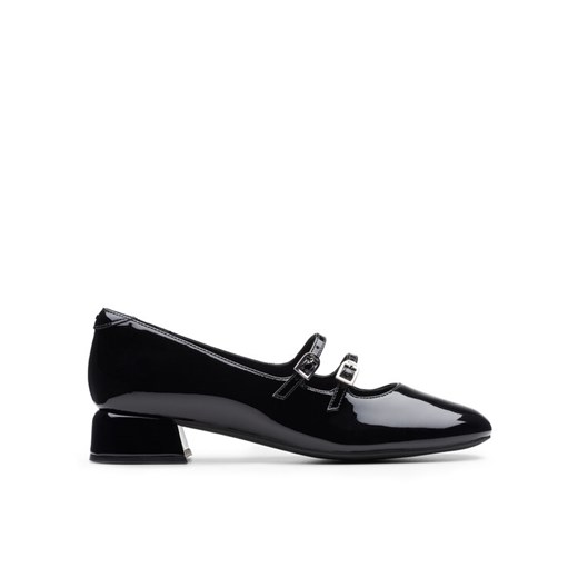 Clarks Baleriny Daiss 30 Shine 26174712 Czarny ze sklepu MODIVO w kategorii Balerinki - zdjęcie 182740852