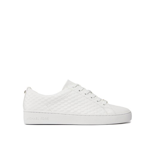 MICHAEL Michael Kors Sneakersy Keaton Lace Up 43R4KTFS1L Biały ze sklepu MODIVO w kategorii Trampki damskie - zdjęcie 182740942