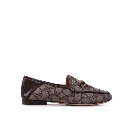 Coach Lordsy Hanna Textured Jacq CC888 Brązowy ze sklepu MODIVO w kategorii Lordsy damskie - zdjęcie 182741044