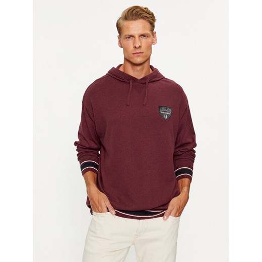 Armani Exchange Sweter 6RZM2A ZM3FZ 14AU Bordowy Regular Fit ze sklepu MODIVO w kategorii Swetry męskie - zdjęcie 182741101