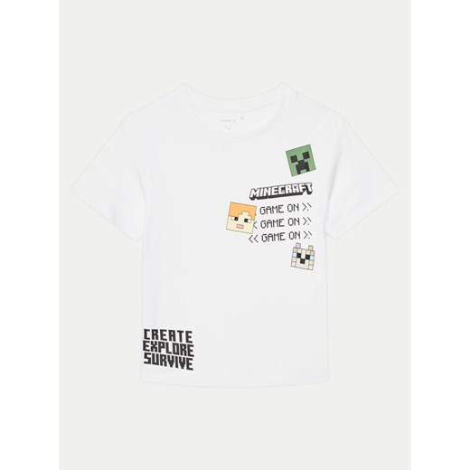 NAME IT T-Shirt Jafar MINECRAFT 13238538 Biały Regular Fit ze sklepu MODIVO w kategorii T-shirty chłopięce - zdjęcie 182741131