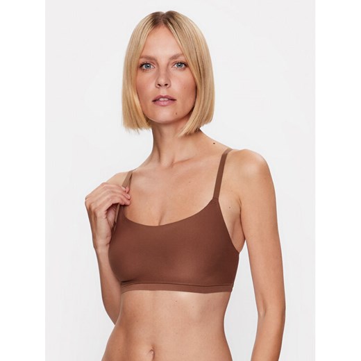 Chantelle Biustonosz top Soft Stretch C16A20 Brązowy ze sklepu MODIVO w kategorii Biustonosze - zdjęcie 182741164