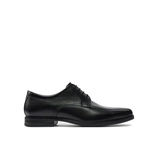 Clarks Półbuty Howard Over 26174925 Czarny ze sklepu MODIVO w kategorii Buty eleganckie męskie - zdjęcie 182741230