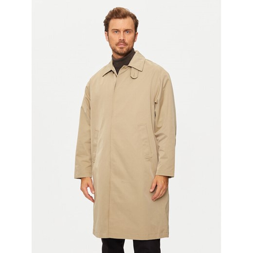 Jack&Jones Płaszcz przejściowy Pilo 12260472 Beżowy Regular Fit ze sklepu MODIVO w kategorii Płaszcze męskie - zdjęcie 182741302